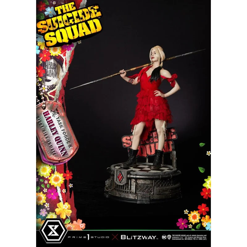 The Suicide Squad statuette 1/3 Harley Quinn Bonus Version 71 cm