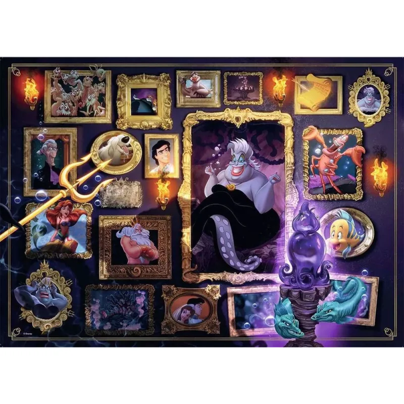 Disney Villainous puzzle Ursula (1000 pièces)