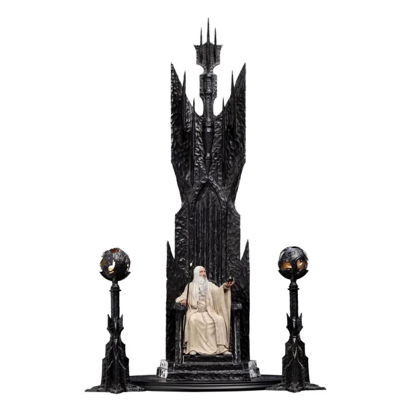 Le Seigneur des Anneaux statuette 1/6 Saruman the White on Throne 110 cm