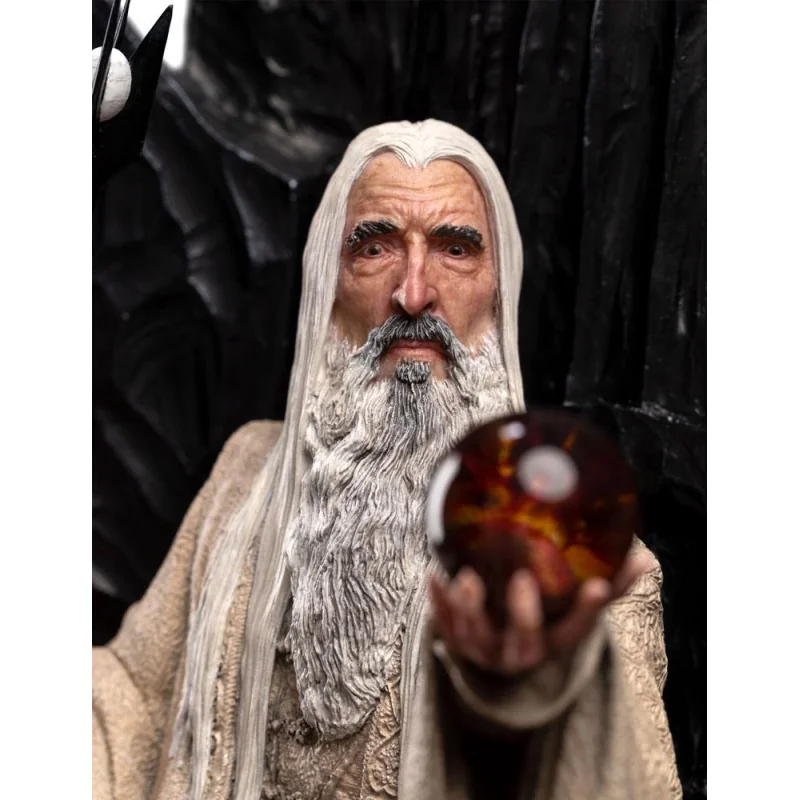 Le Seigneur des Anneaux statuette 1/6 Saruman the White on Throne 110 cm