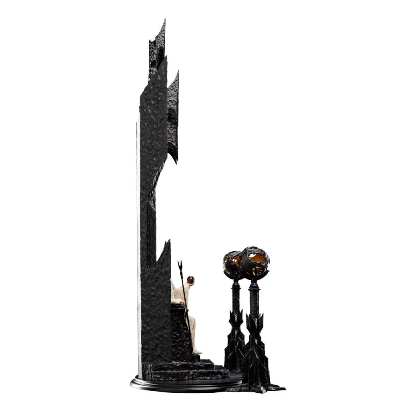 Le Seigneur des Anneaux statuette 1/6 Saruman the White on Throne 110 cm