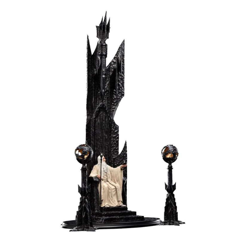 Le Seigneur des Anneaux statuette 1/6 Saruman the White on Throne 110 cm