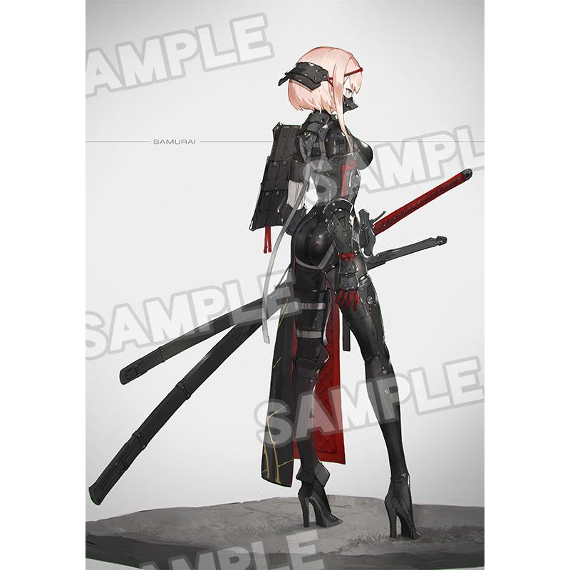 Falslander statuette PVC 1/7 Samurai 25 cm