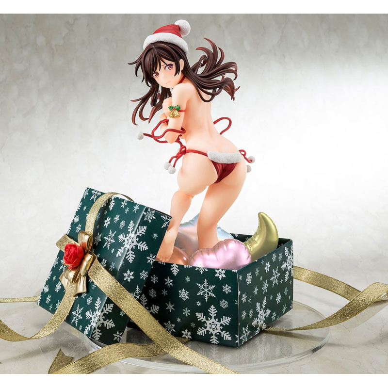 Rent-A-Girlfriend statuette PVC 1/6 Mizuhara Chizuru in a Santa Claus Bikini De Fluffy 24 cm