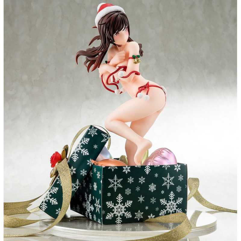 Rent-A-Girlfriend statuette PVC 1/6 Mizuhara Chizuru in a Santa Claus Bikini De Fluffy 24 cm