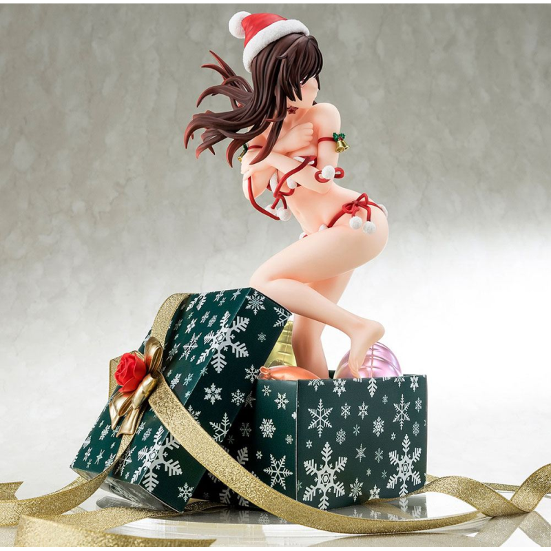 Rent-A-Girlfriend statuette PVC 1/6 Mizuhara Chizuru in a Santa Claus Bikini De Fluffy 24 cm