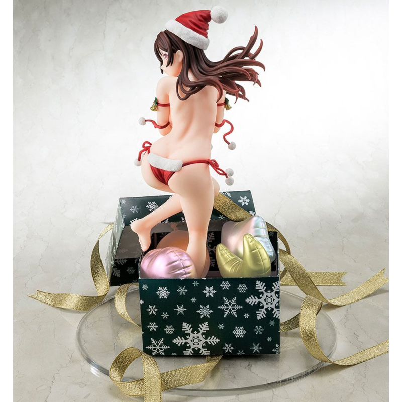 Rent-A-Girlfriend statuette PVC 1/6 Mizuhara Chizuru in a Santa Claus Bikini De Fluffy 24 cm