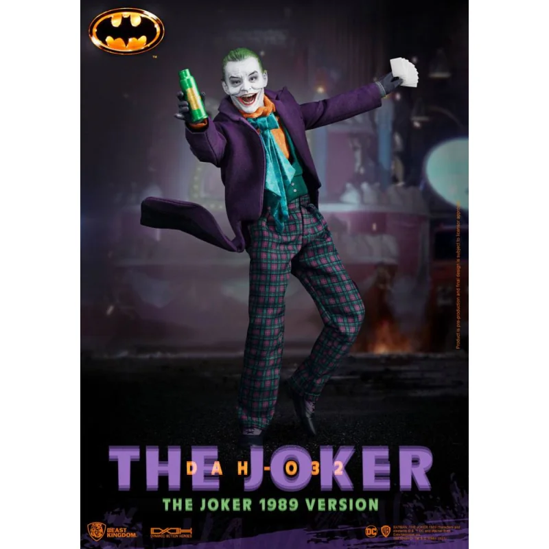 Batman 1989 figurine Dynamic Action Heroes 1/9 The Joker 21 cm