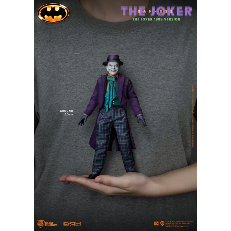 Batman 1989 figurine Dynamic Action Heroes 1/9 The Joker 21 cm