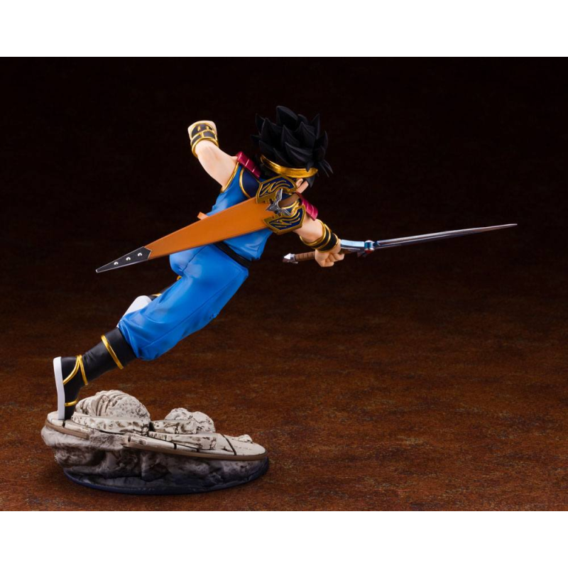 Dragon Quest The Adventure of Dai statuette PVC ARTFXJ 1/8 Dai 18 cm