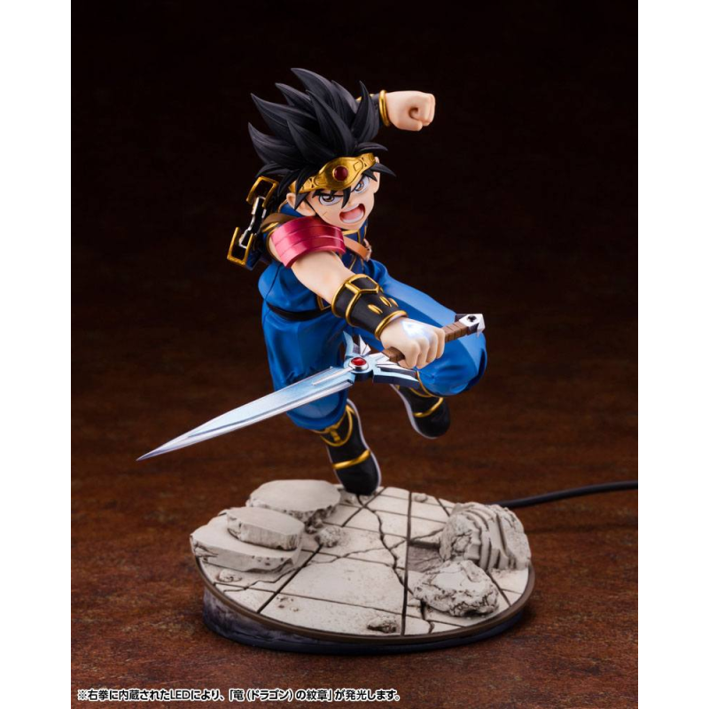 Dragon Quest The Adventure of Dai statuette PVC ARTFXJ 1/8 Dai 18 cm