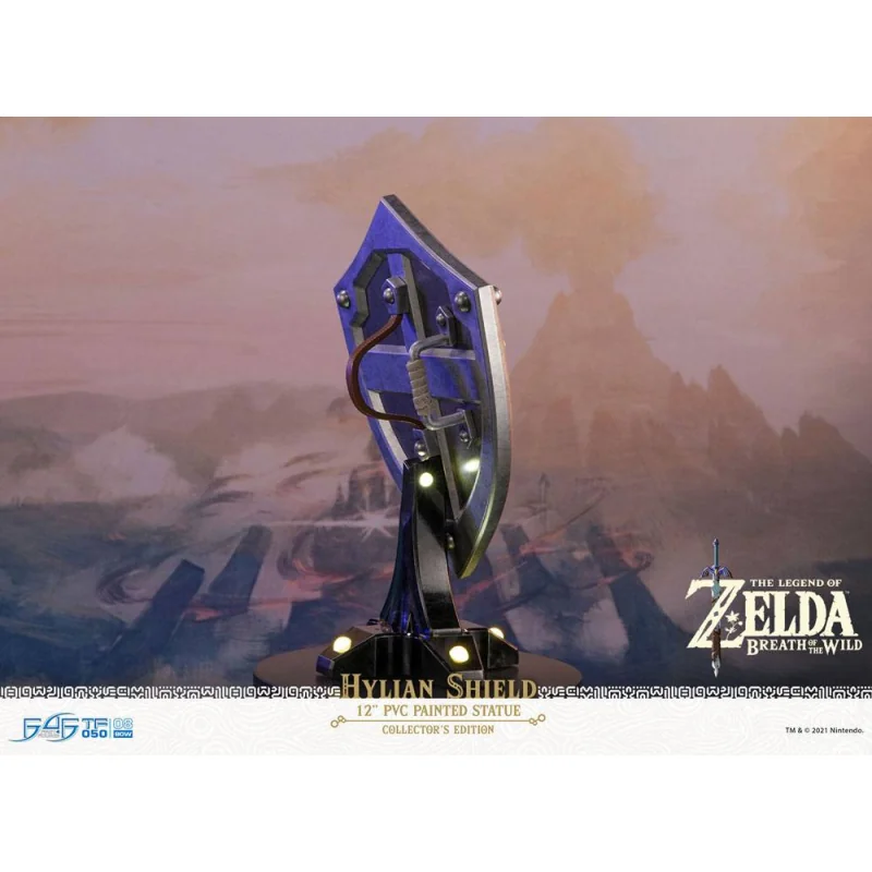 The Legend of Zelda Breath of the Wild statuette PVC Hylian Shield Collector's Edition 29 cm