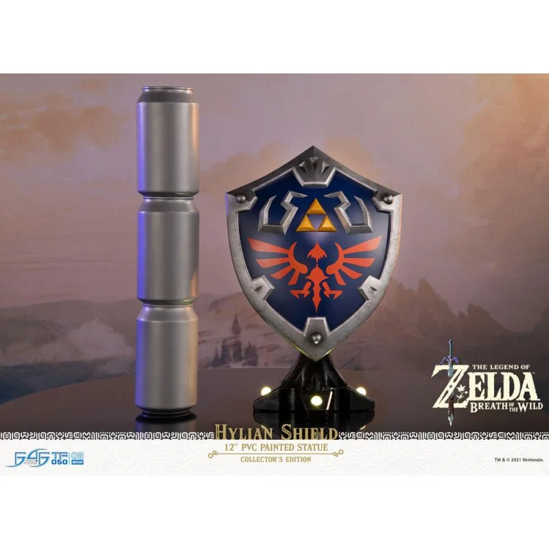 The Legend of Zelda Breath of the Wild statuette PVC Hylian Shield Collector's Edition 29 cm