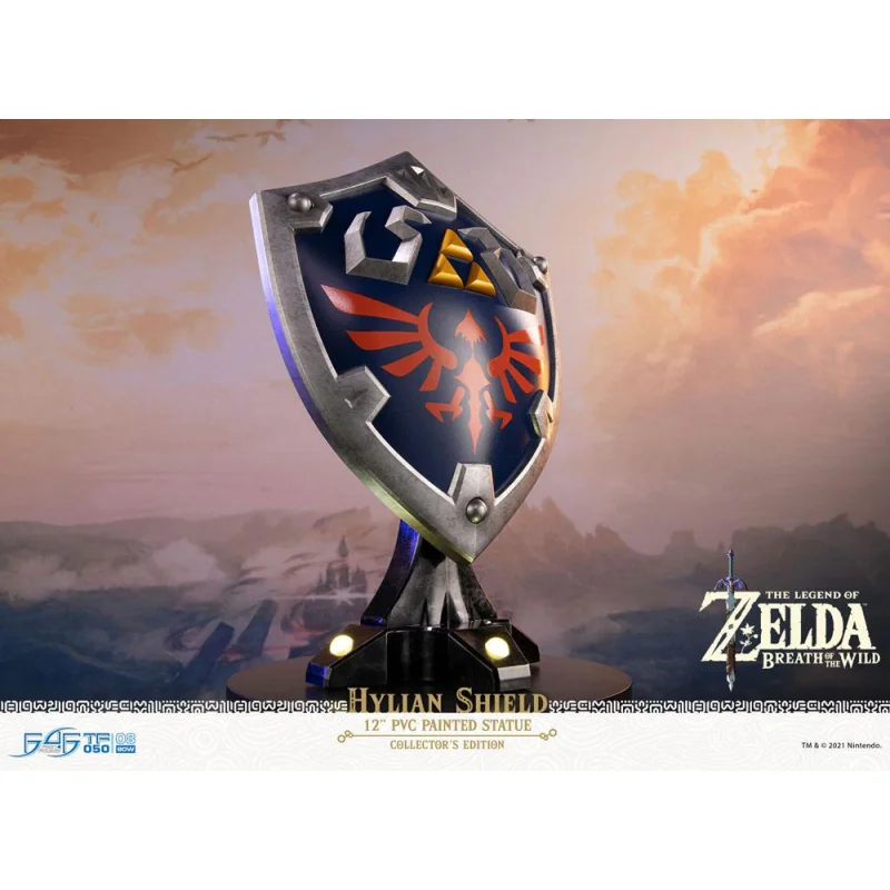 The Legend of Zelda Breath of the Wild statuette PVC Hylian Shield Collector's Edition 29 cm