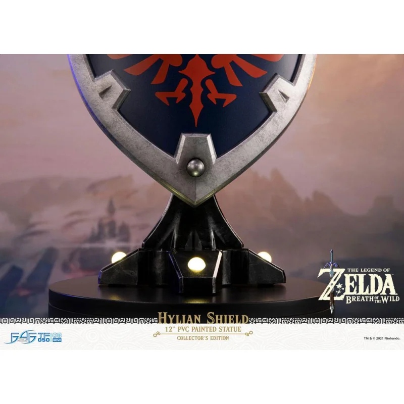 The Legend of Zelda Breath of the Wild statuette PVC Hylian Shield Collector's Edition 29 cm