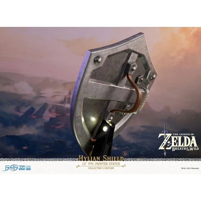 The Legend of Zelda Breath of the Wild statuette PVC Hylian Shield Collector's Edition 29 cm