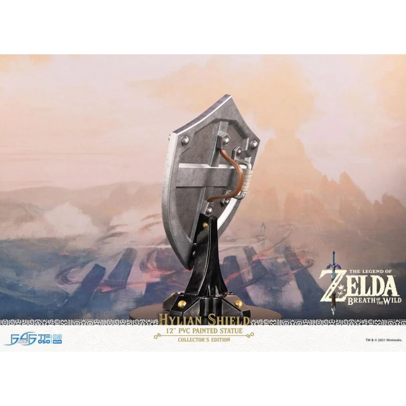 The Legend of Zelda Breath of the Wild statuette PVC Hylian Shield Collector's Edition 29 cm