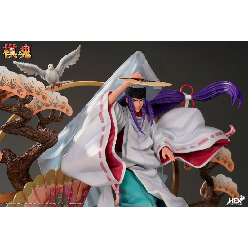 Hikaru no Go statuette 1/6 Shindou Hikaru & Fujiwara no Sai: The Divine Move 52 cm