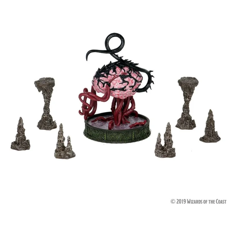 D&D Icons of the Realms : Volo & Mordenkainen's Foes - Premium Set Elder Brain & Stalagmites