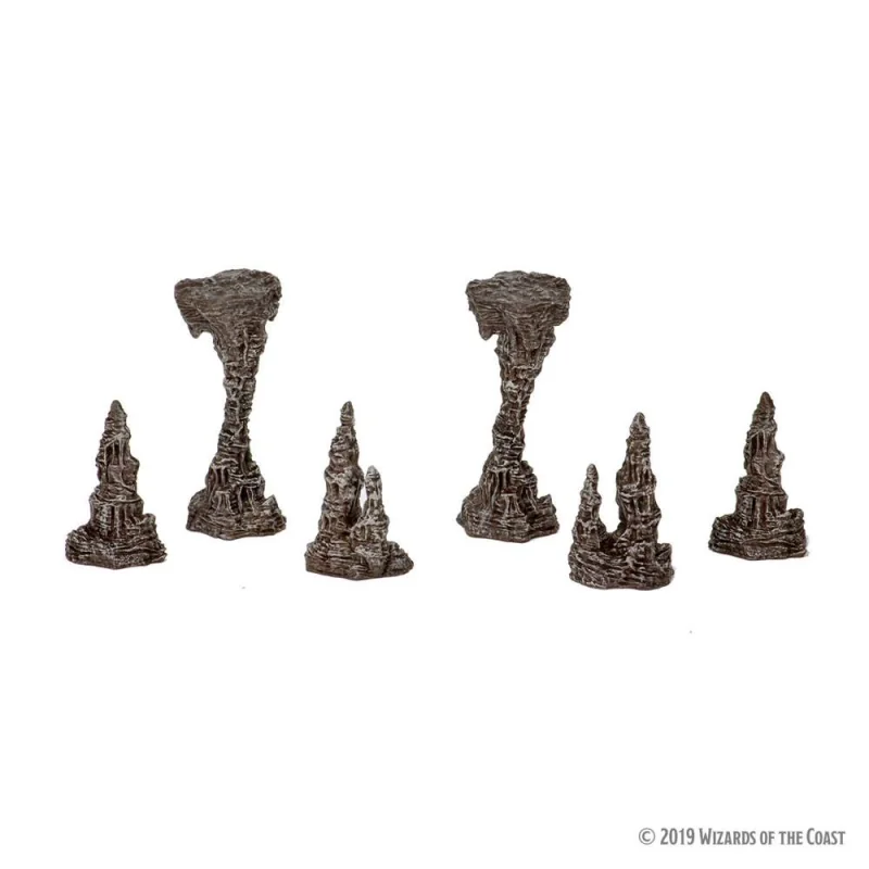 D&D Icons of the Realms : Volo & Mordenkainen's Foes - Premium Set Elder Brain & Stalagmites