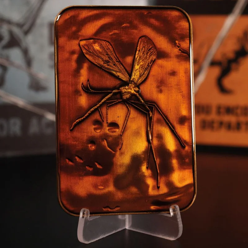 Jurassic Park Lingot de Collection Mosquito in Amber Limited Edition