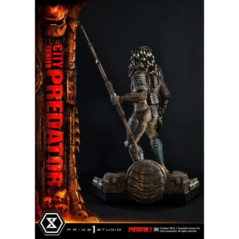 Predator 2 statuette Museum Masterline 1/3 City Hunter Predator 105 cm