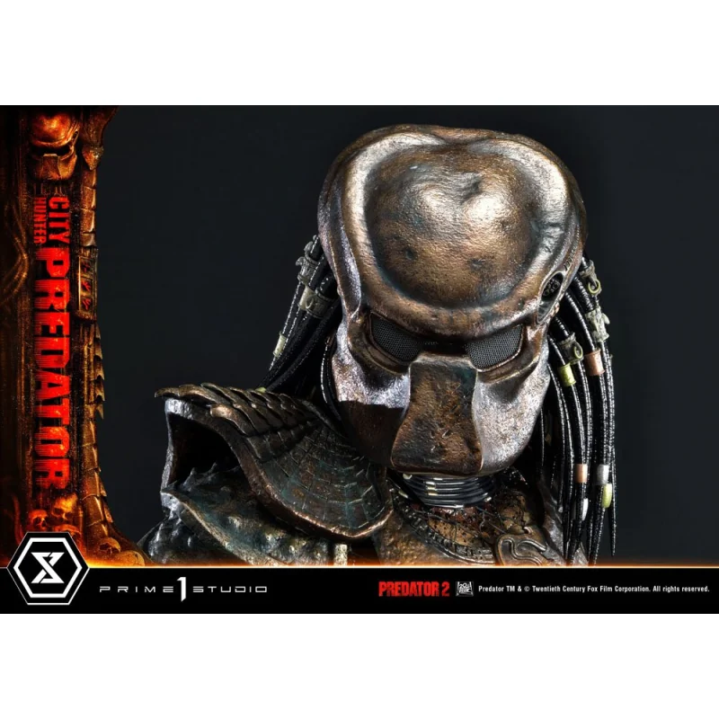 Predator 2 statuette Museum Masterline 1/3 City Hunter Predator 105 cm