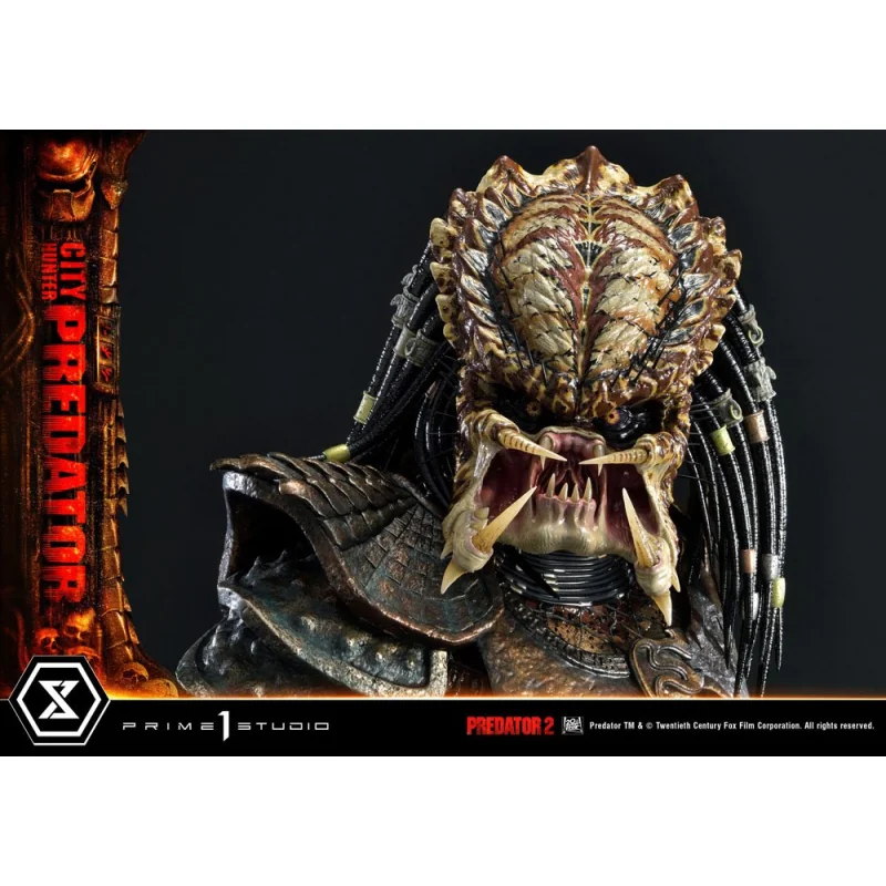 Predator 2 statuette Museum Masterline 1/3 City Hunter Predator 105 cm