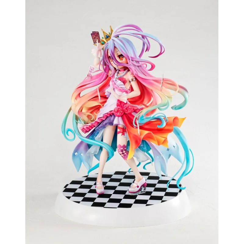 No Game No Life statuette 1/7 Shiro Dress Ver. 24 cm