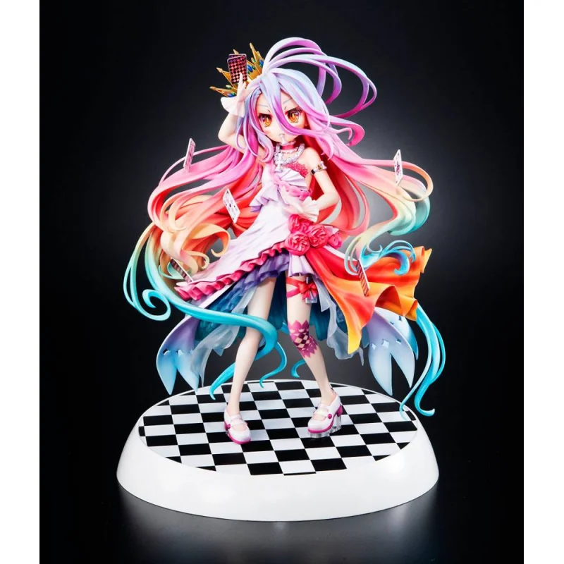 No Game No Life statuette 1/7 Shiro Dress Ver. 24 cm