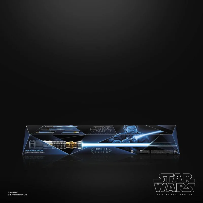 Star Wars: Obi-Wan Kenobi Black Series réplique 1/1 sabre laser Force FX Elite Obi-Wan Kenobi