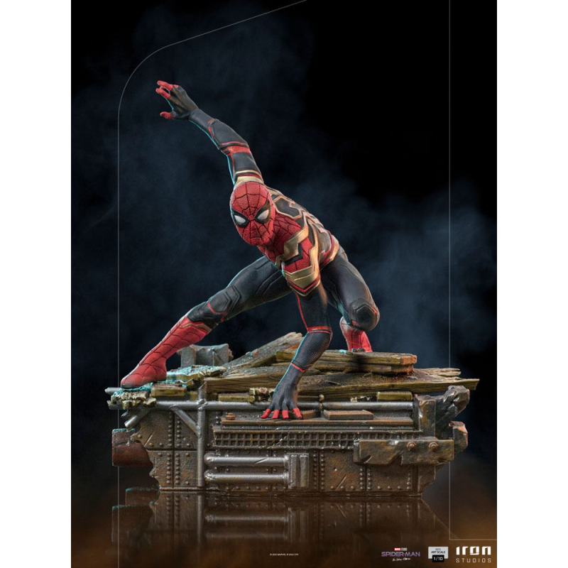 Spider-Man: No Way Home statuette BDS Art Scale Deluxe 1/10 Spider-Man Peter 1 19 cm