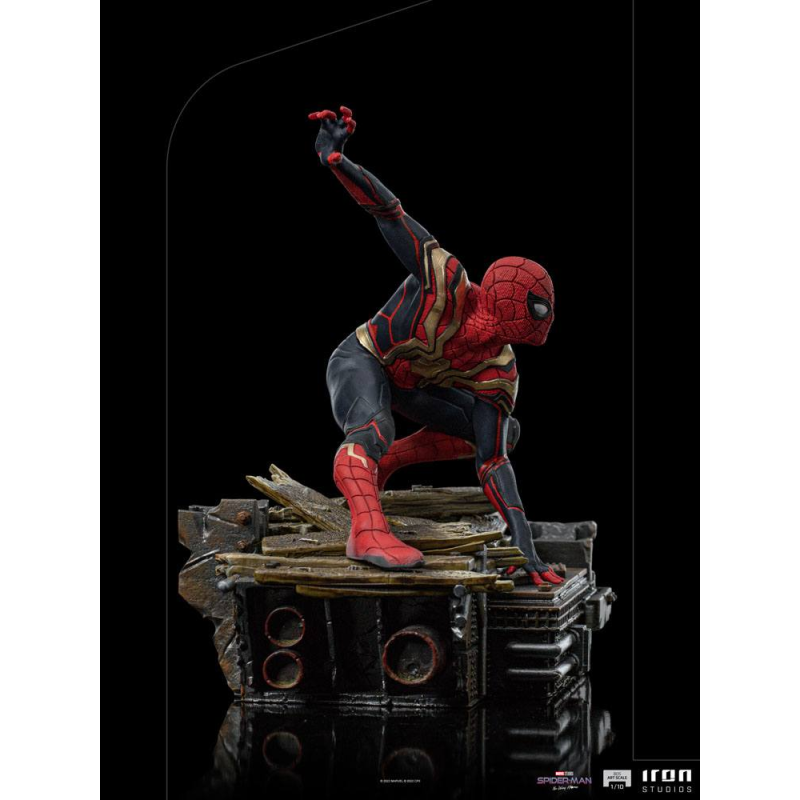 Spider-Man: No Way Home statuette BDS Art Scale Deluxe 1/10 Spider-Man Peter 1 19 cm