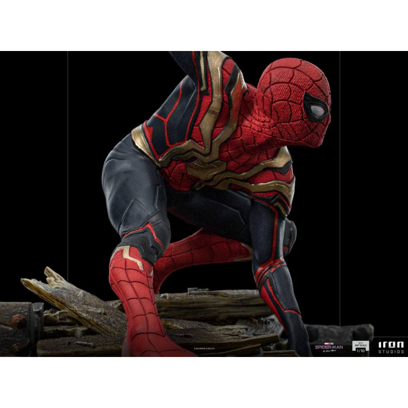 Spider-Man: No Way Home statuette BDS Art Scale Deluxe 1/10 Spider-Man Peter 1 19 cm