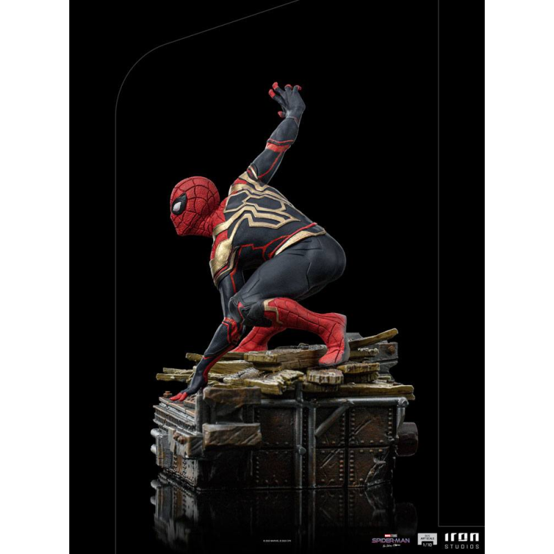 Spider-Man: No Way Home statuette BDS Art Scale Deluxe 1/10 Spider-Man Peter 1 19 cm