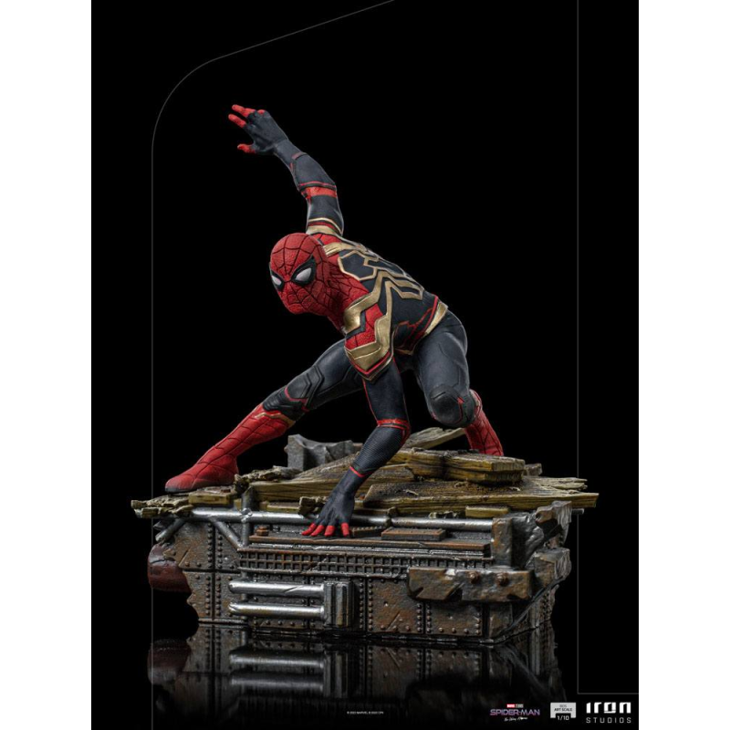 Spider-Man: No Way Home statuette BDS Art Scale Deluxe 1/10 Spider-Man Peter 1 19 cm