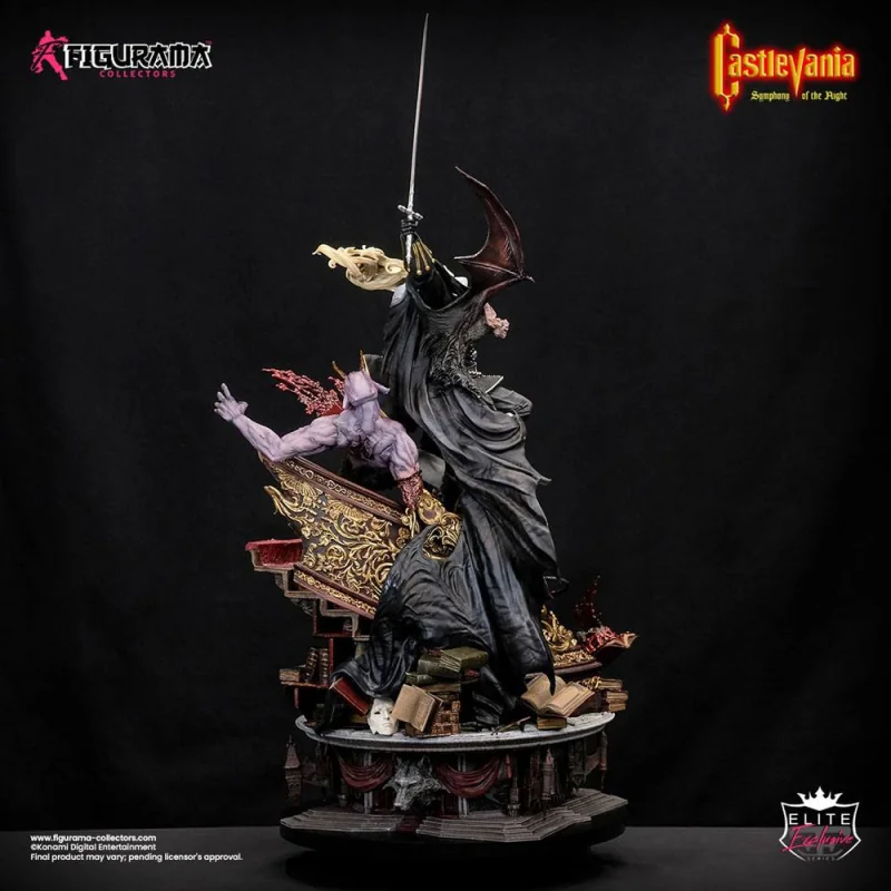 Castlevania: Symphony of the Night statuette Elite Exclusive 1/6 Alucard & Richter Belmont 91 cm