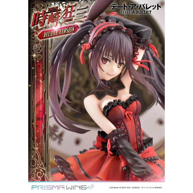 Date A Live Fragment: Date A Bullet statuette PVC 1/7 Prisma Wing Kurumi Tokisaki Deluxe Version 37 cm