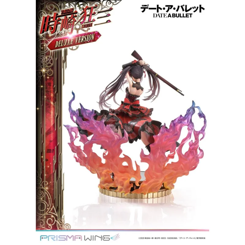 Date A Live Fragment: Date A Bullet statuette PVC 1/7 Prisma Wing Kurumi Tokisaki Deluxe Version 37 cm