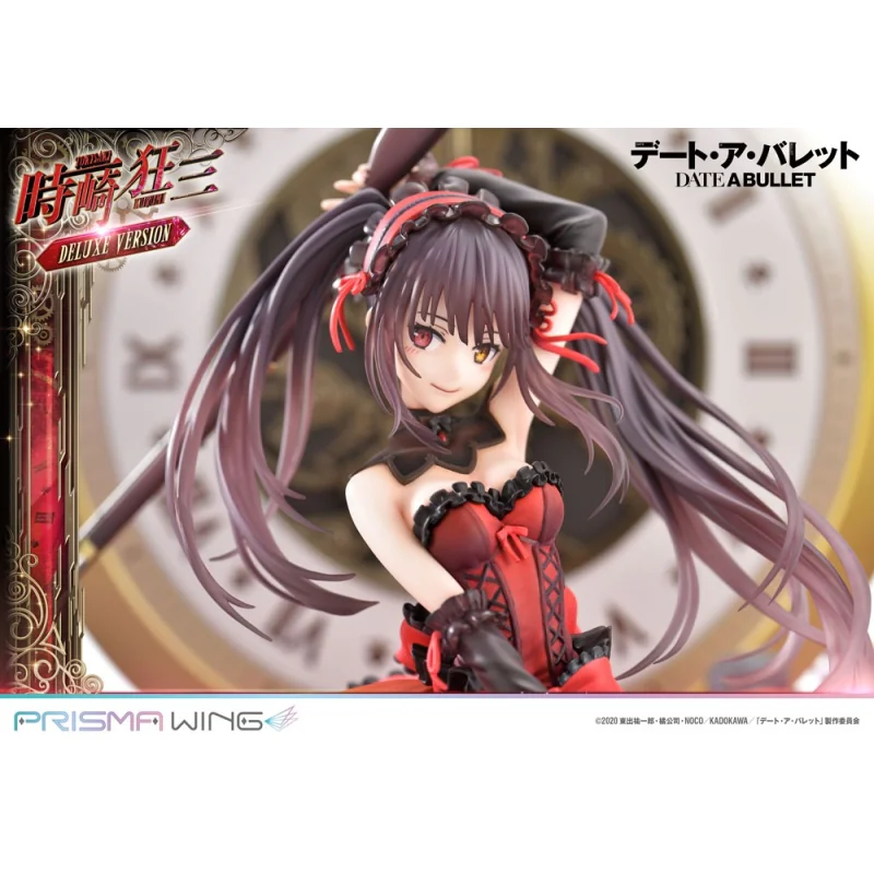 Date A Live Fragment: Date A Bullet statuette PVC 1/7 Prisma Wing Kurumi Tokisaki Deluxe Version 37 cm