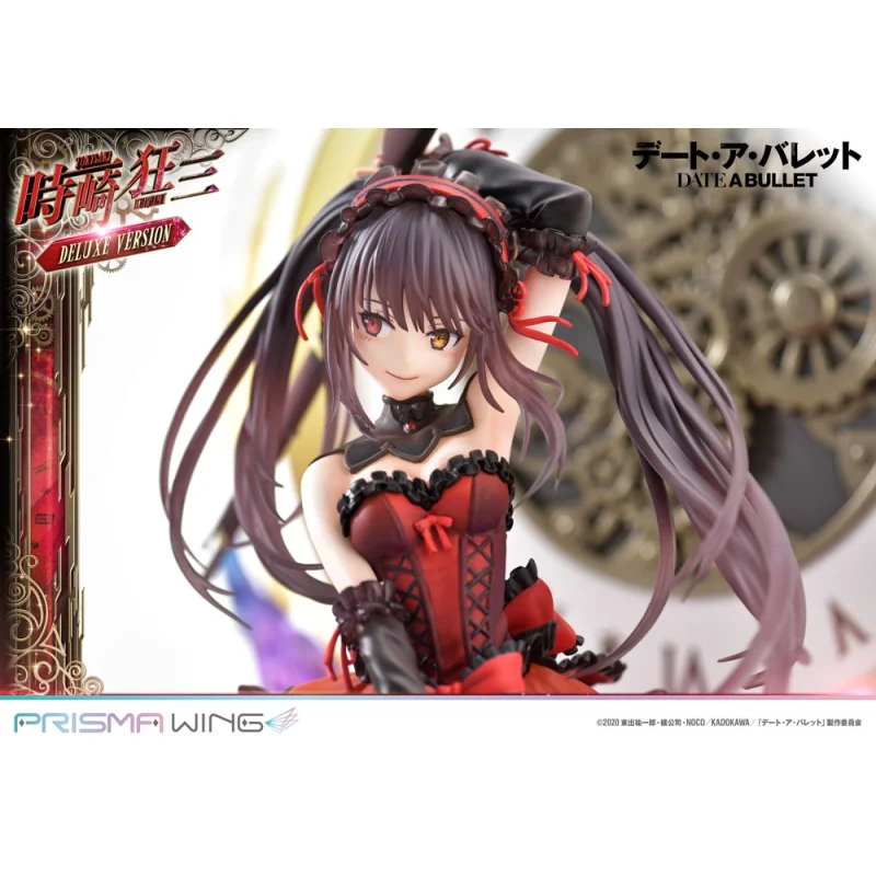 Date A Live Fragment: Date A Bullet statuette PVC 1/7 Prisma Wing Kurumi Tokisaki Deluxe Version 37 cm