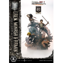 Attack on Titan Ultimate Premium Masterline statuette Eren, Mikasa, & Armin Deluxe Bonus Version 72 cm