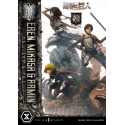 Attack on Titan Ultimate Premium Masterline statuette Eren, Mikasa, & Armin Deluxe Bonus Version 72 cm