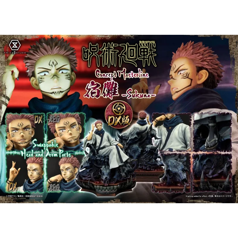 Jujutsu Kaisen Premium Masterline Series statuette Ryomen Sukuna Deluxe Version 34 cm