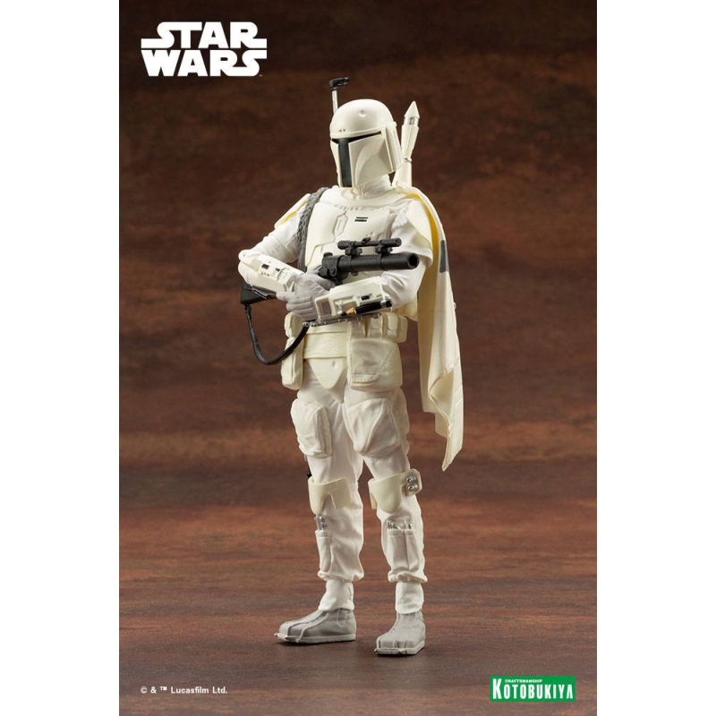 Star Wars statuette PVC ARTFX+ 1/10 Boba Fett White Armor Ver. 18 cm