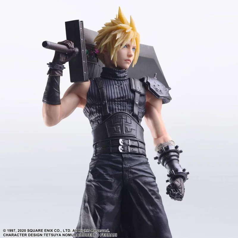 Final Fantasy VII Remake Static Arts Gallery statuette Cloud Strife 26 cm