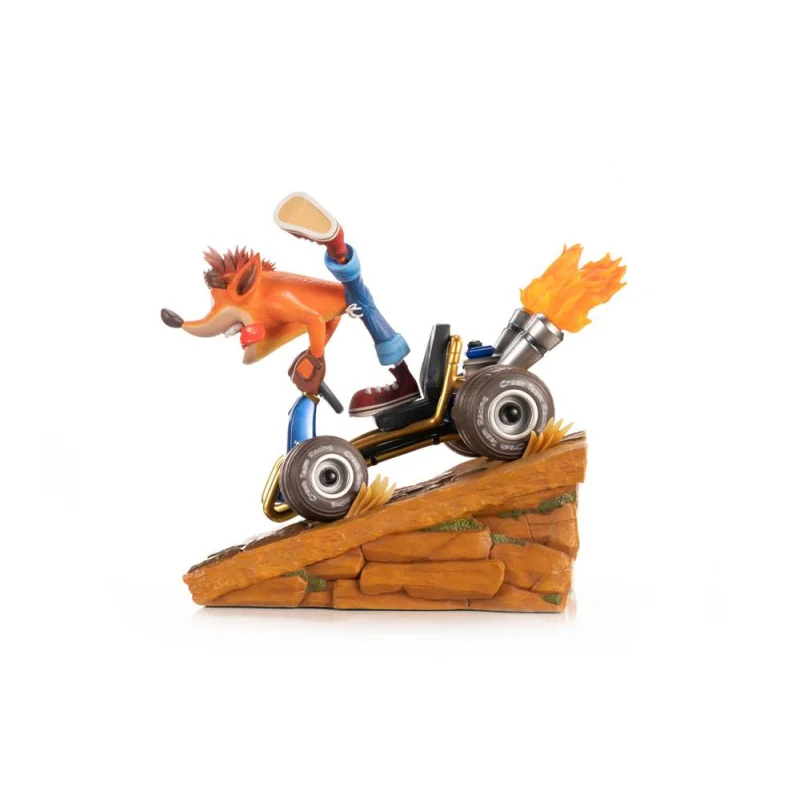 Crash Team Racing Nitro-Fueled statuette Crash in Kart 31 cm