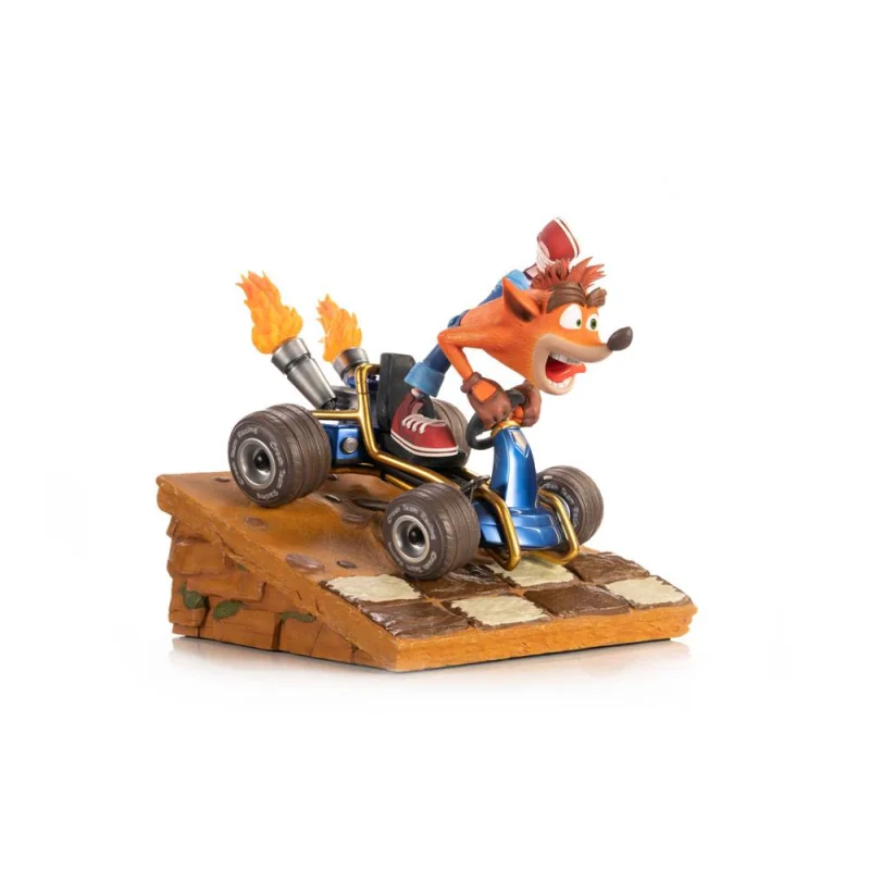 Crash Team Racing Nitro-Fueled statuette Crash in Kart 31 cm