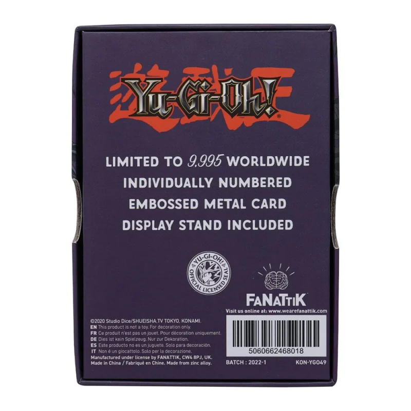 Yu-Gi-Oh! réplique Card B. Skull Dragon Limited Edition