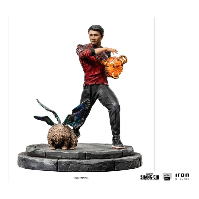 Shang-Chi et la Légende des Dix Anneaux statuette BDS Art Scale 1/10 Shang-Chi & Morris 19 cm